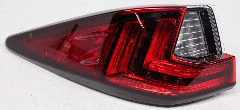 OEM Lexus RX350 RX450h Left Driver Side LED Tail Lamp 81560-0E130 (Tab Chip)