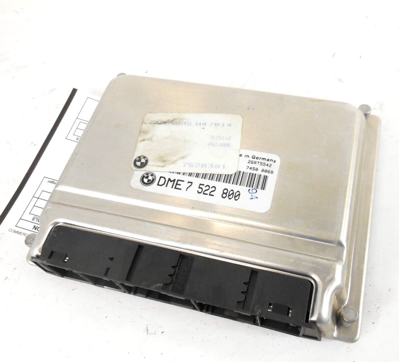 BMW X5 4.4L Engine Control Module 7522800 OEM 2003 03