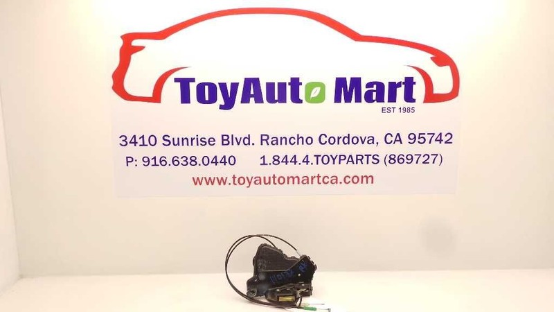 06-12 TOYOTA COROLLA PASSENGER SIDE FRONT DOOR LOCK ACTUATOR ASSEMBLY