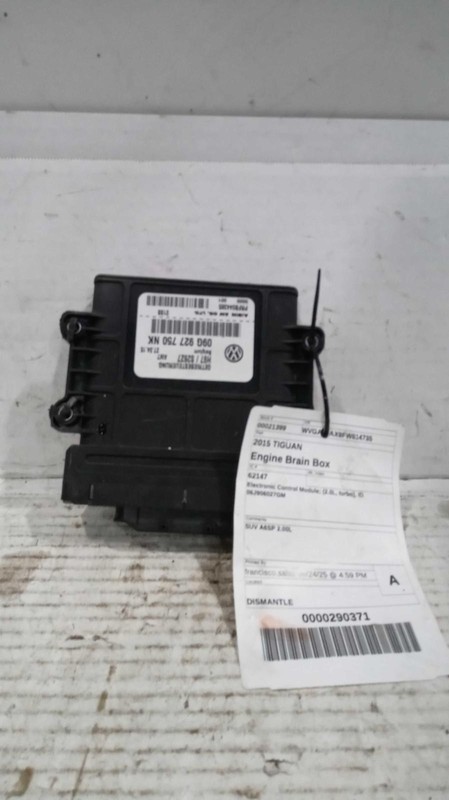 2015 Volkswagen Tiguan Transmission Control Module OEM 09G927750NK Used