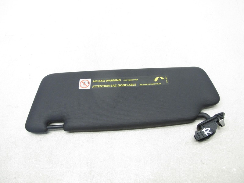 08-17 AUDI 8T A5 S5 RS5 COUPE RIGHT PASSENGER WINDSHIELD SUN VISOR OEM 013025