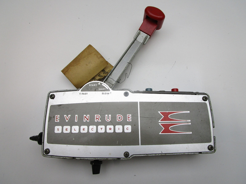 278573 Evinrude Selectric Side Mount Throttle Shift Remote Control Box