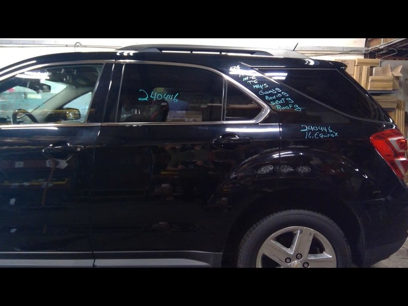 Driver Rear Side Door With Privacy Tint Glass Fits 12-17 EQUINOX 1483902