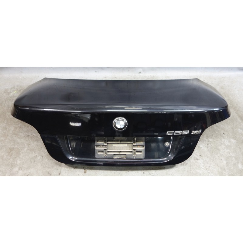 08-10 BMW E60 5-Series Sedan Late Rear Trunk Deck Boot Lid Black Sapphire OEM