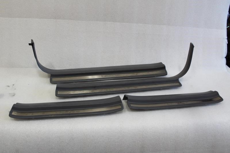 1998 1999 2000 LEXUS LS400 DOOR SILLS SCUFF PLATE TRIMS FRONT REAR SET GRAY LF15