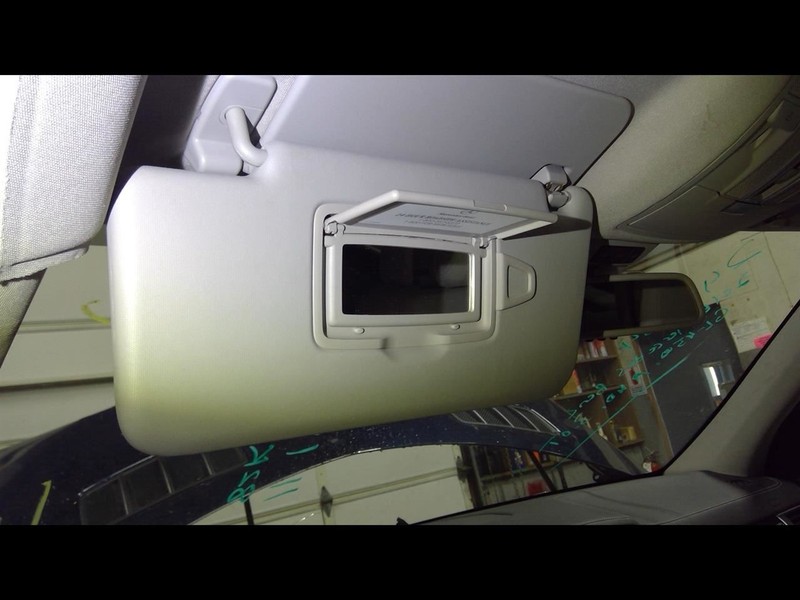 Driver Sun Visor 166 Type Roof Illuminated Fits 13-16 MERCEDES GL-CLASS 1487366