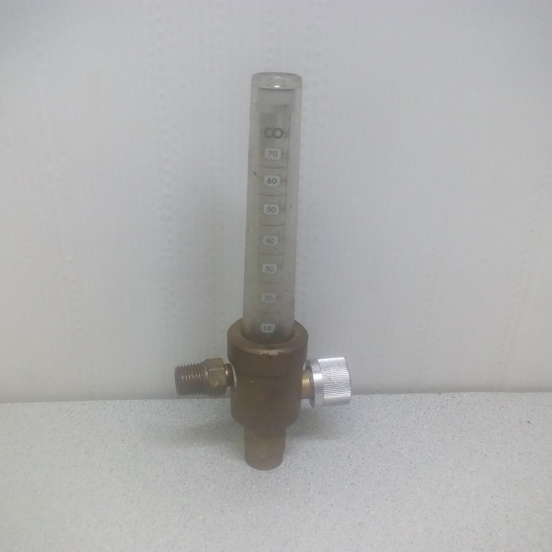 Flowmeter, Argon/CO2, 0-70 SCFH