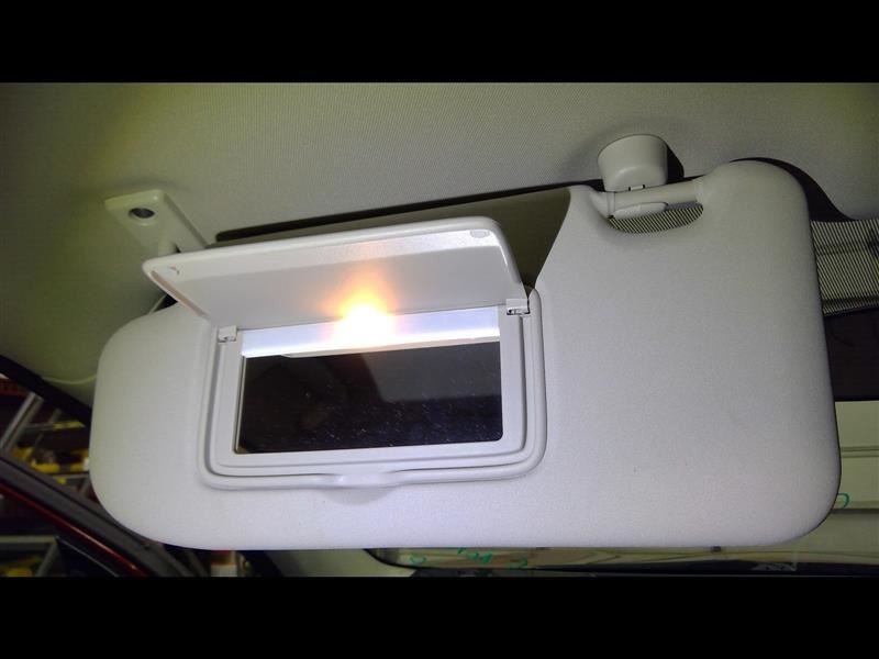 Driver Sun Visor With Illumination Without Sunroof Fits 19-20 QASHQAI 1140403