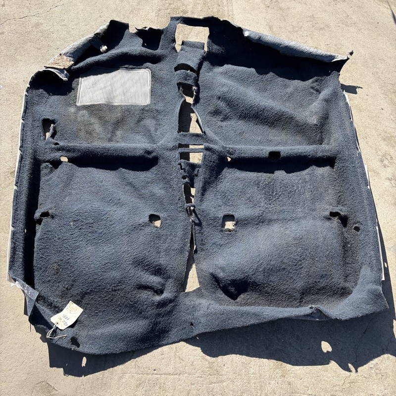 92-95 Honda Civic 3D Hatchback Floor Carpet Lining Blue 83302-SR3-A20ZA OEM