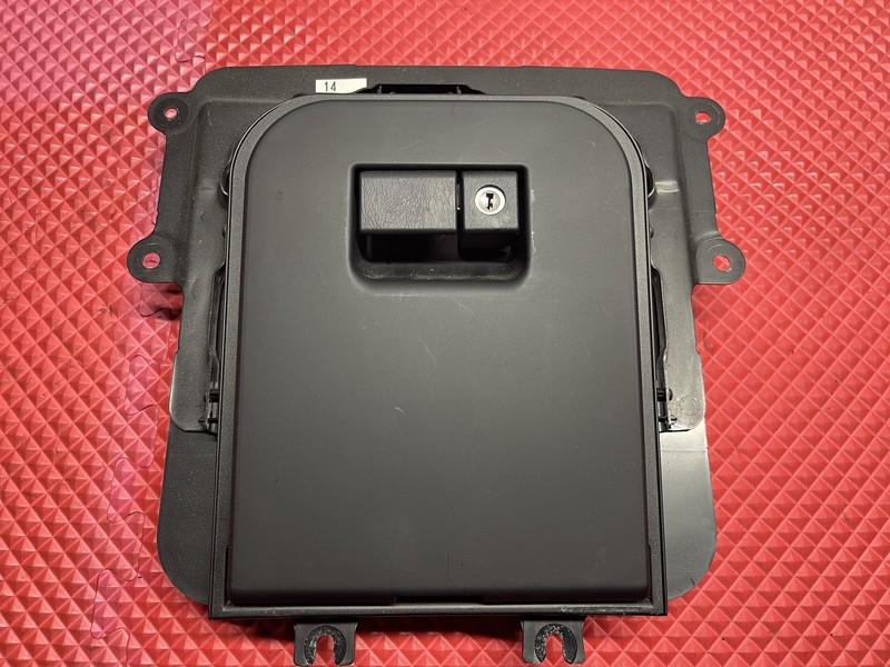 2007-2016 LEXUS LS460 Rear Back Seat Center Console Storage Bin Trunk Access OEM