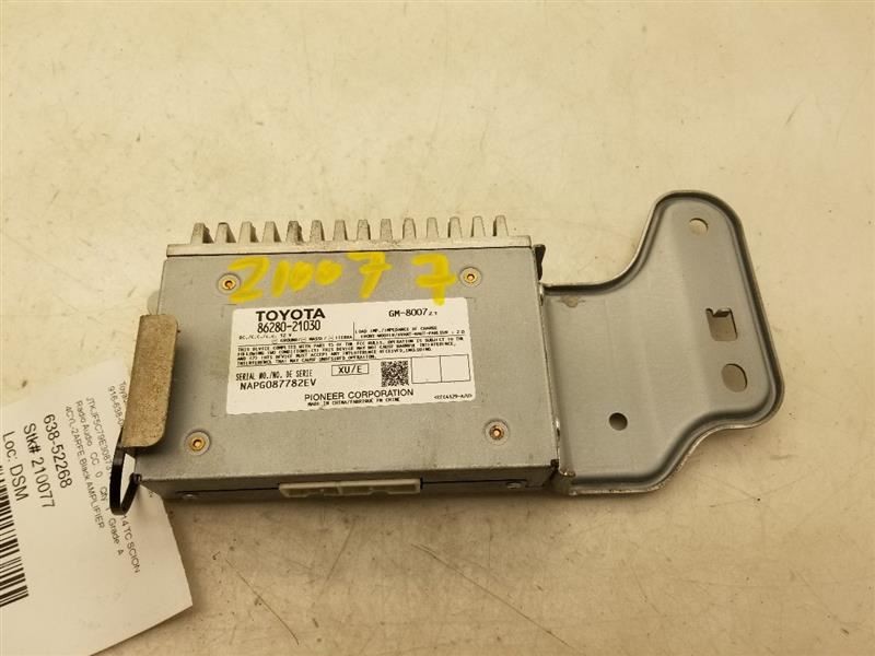11-16 SCION TC RADIO/STEREO AUDIO AMPLIFIER UNIT ASSEMBLY
