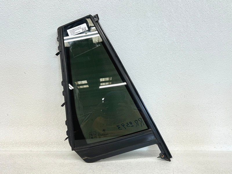 ⭐2018-2024 BMW X3 XDRIVE REAR RIGHT DOOR WINDOW VENT CORNER GLASS OEM LOT2593