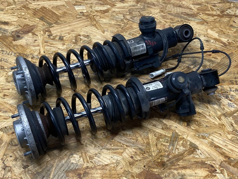 11-18 BMW F06 F12 F13 640 650 Rear Left & Right EDC Shock Spring Strut Set OEM✅