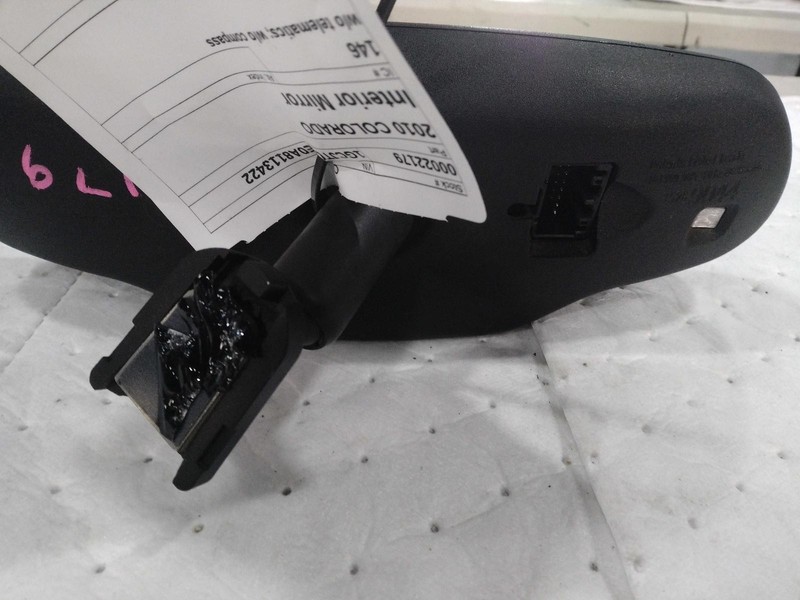 2010 Chevrolet Colorado OEM Silver Interior Rear View Mirror - Used