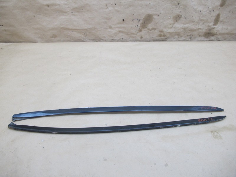 06-12 BENTLEY CONTINENTAL FLYING SPUR FRONT WINDSHIELD TRIM MOLDING SET OF 2