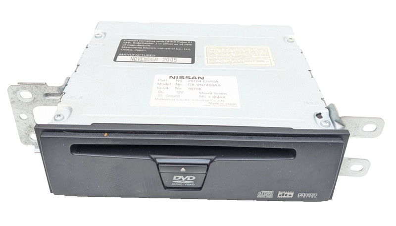 2006-2015 Infiniti FX M35 M45 QX70 Entertainment DVD Player 28184EH10A