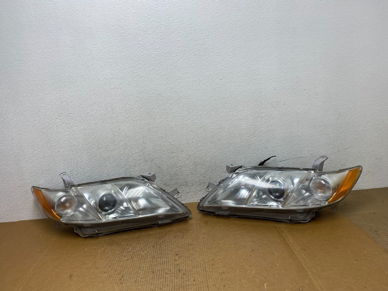2007 2008 2009 Toyota Camry Left+Right Set Side Headlights AE0423 DW