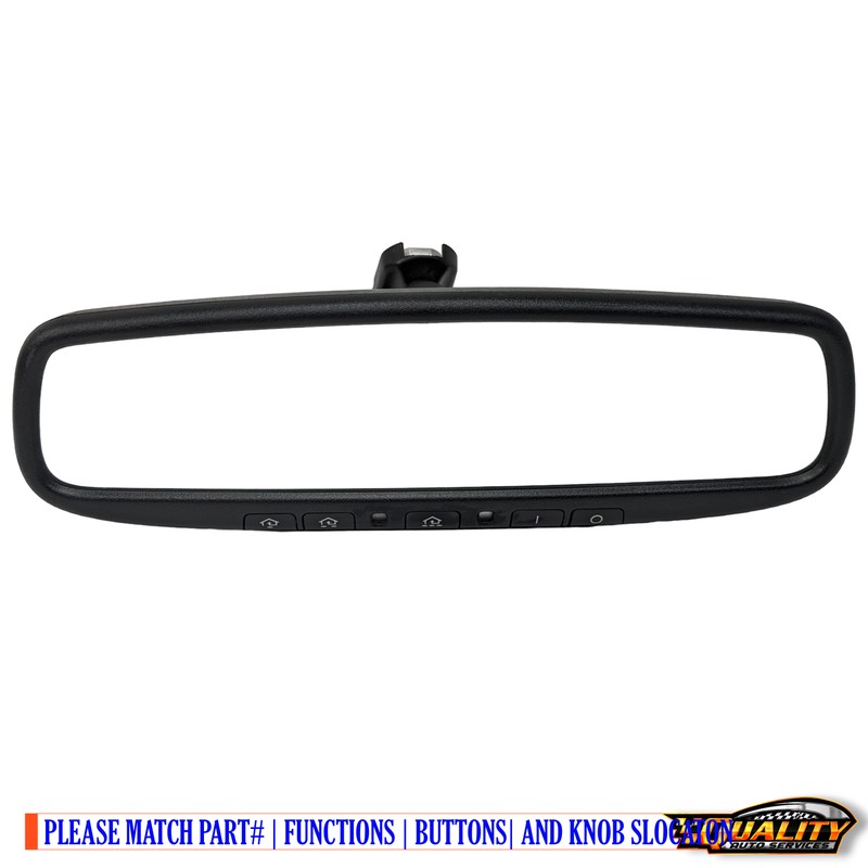 14 15 16 17 18 19 Infiniti Q50 Interior Rear View Mirror 96321-4Ga3A