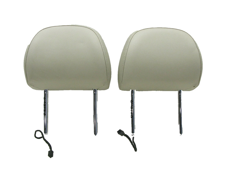 08-16 AUDI 8T A5 S5 COUPE FRONT RIGHT AND LEFT HEAD REST HEADREST SET 040120