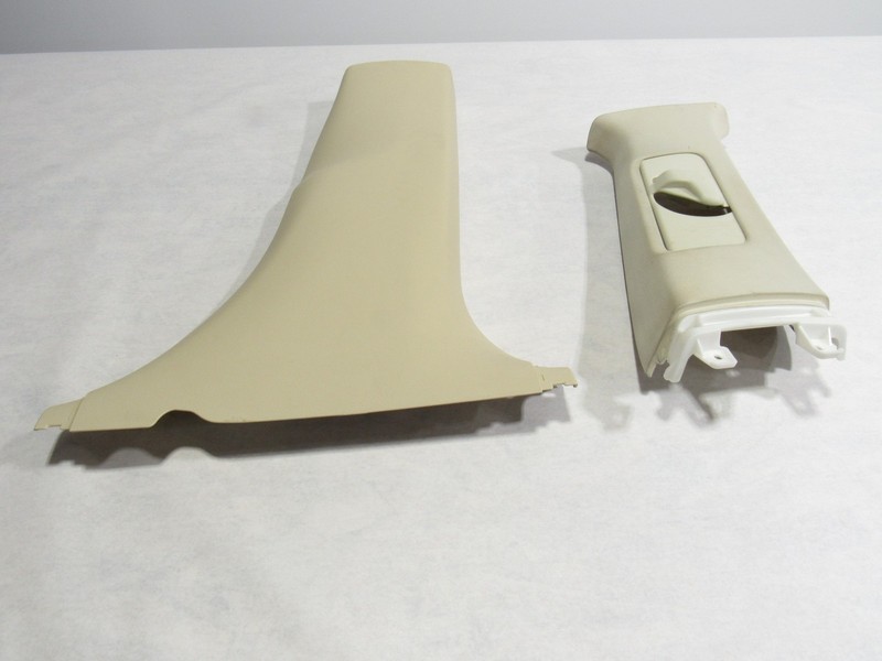 13-18 Lexus ES300H 2015 Right Upper Lower B Pillar Cover Trim Panel Set 2 PCS :Y