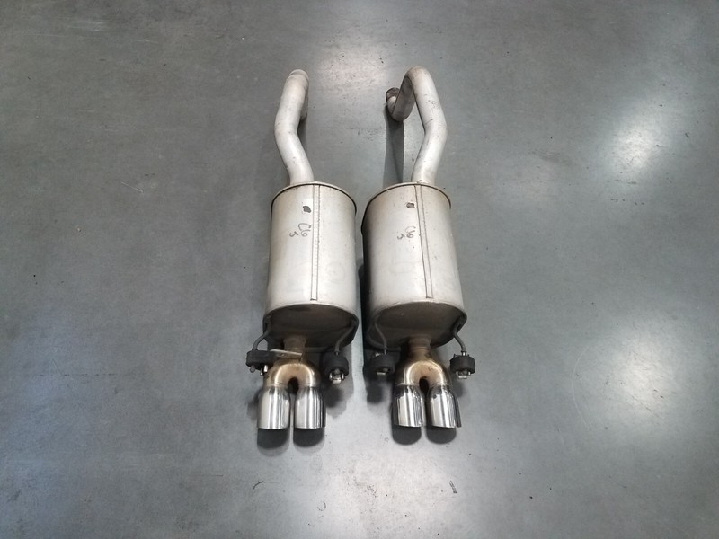 2011 Chevy Corvette C6 Exhaust Muffler Set / Tips / Pipes #8846 E4