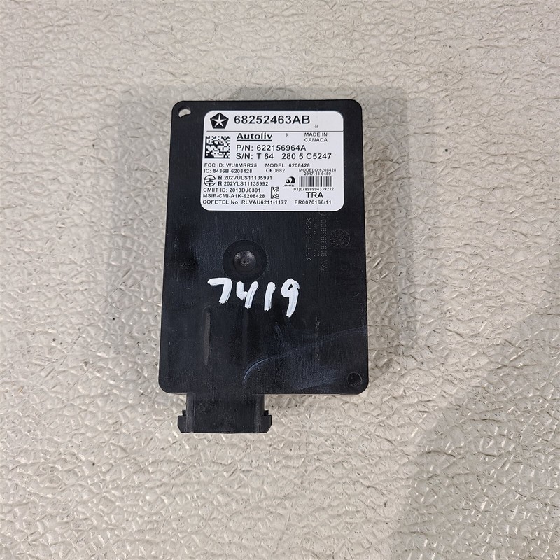 15-16 Dodge Charger Scat Pack Blind Spot Detection Module 68252463AB Aa7419