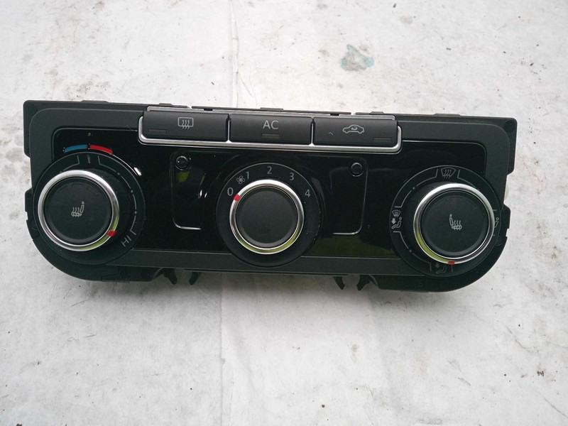 2012 Volkswagen CC A/C Selector Switch OEM 5K0907044EG Silver 93K Miles