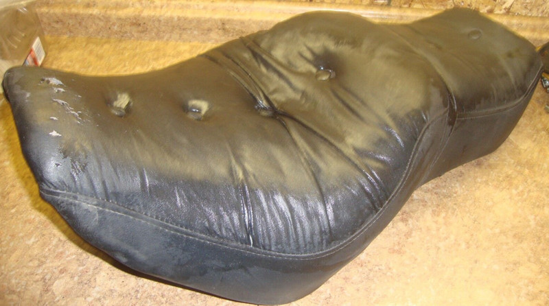 1985 Yamaha XV700 XV 700 Virago Rear Back Passenger Seat Front Ryder 85