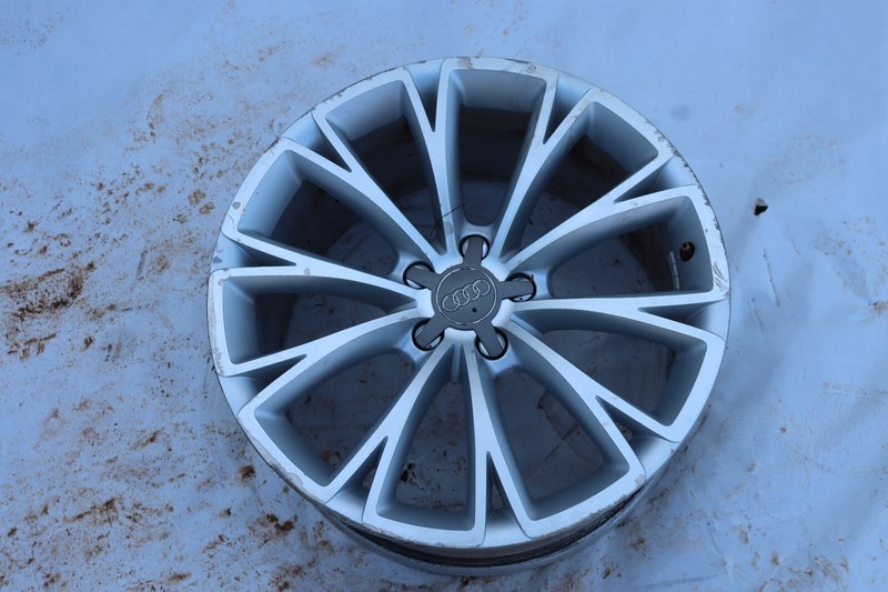 2012-2015 AUDI A7 WHEEL RIM R19 19X8.5 ET33 ALLOY SILVER FACTORY OEM