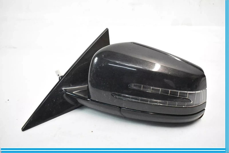 10-17 Mercedes W207 E550 E350 Left Driver Side Rear View Door Mirror OEM