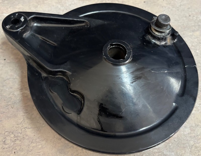 19 Honda Shadow VT750 VT 750 C2B Phantom Rear Back Drum Brake Shoe Cover Housing
