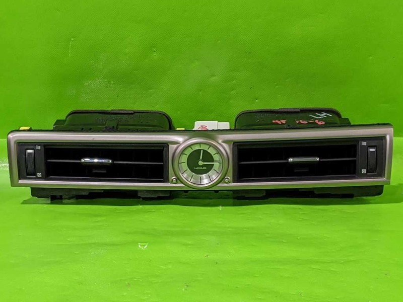 13-19 LEXUS GS350 CENTER AC AIR VENTS W/CLOCK OEM 4556-6