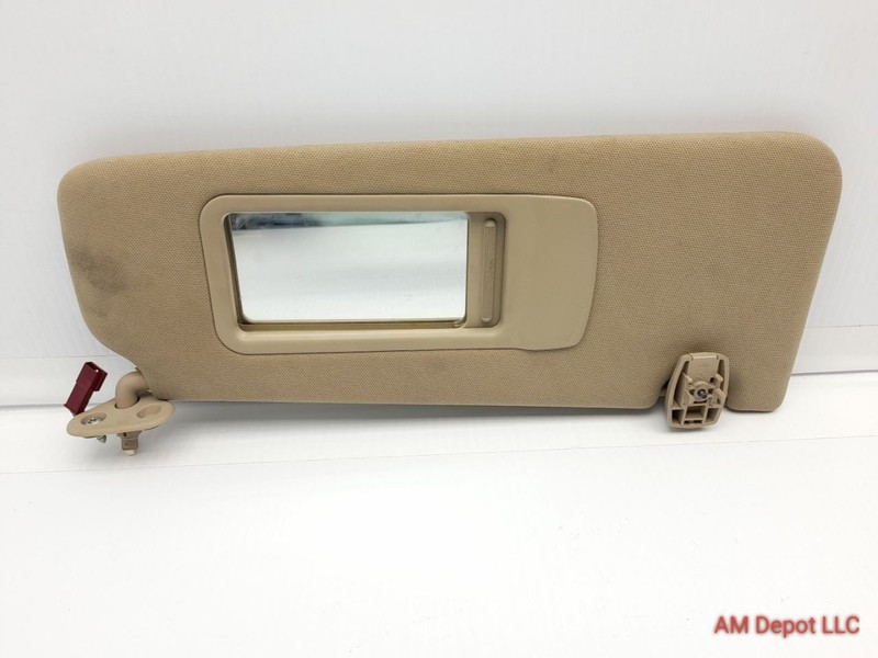 2008 BMW 335i 335xi 328xi 328i E92 Coupe Right Sun Visor Cloth Creambeige