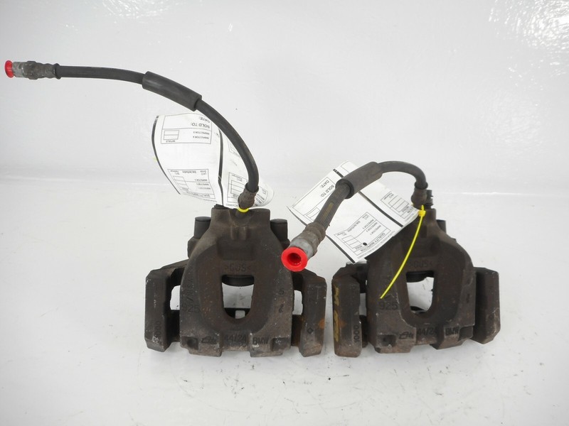 10-17 BMW 550i GT Rear Brake Caliper Set Driver Passenger OEM 750 760