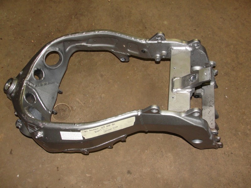 2007 KAWASAKI ZX ZZR 600 J4 MAIN CHASSIS FRAME BODY ZX600 ZX600J ZZR600 07