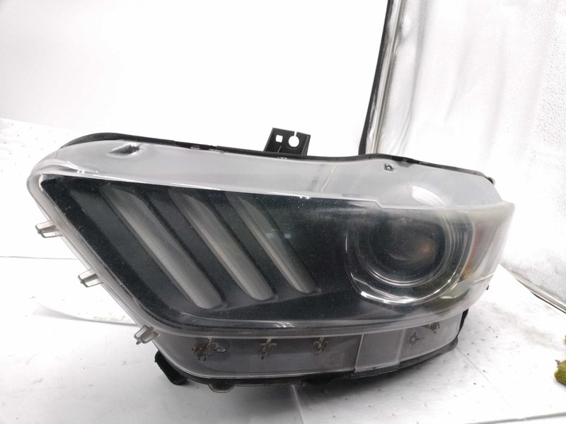 2016 Ford Mustang Left Headlight Assembly Silver Used 283362 Rock Chips Scuffs