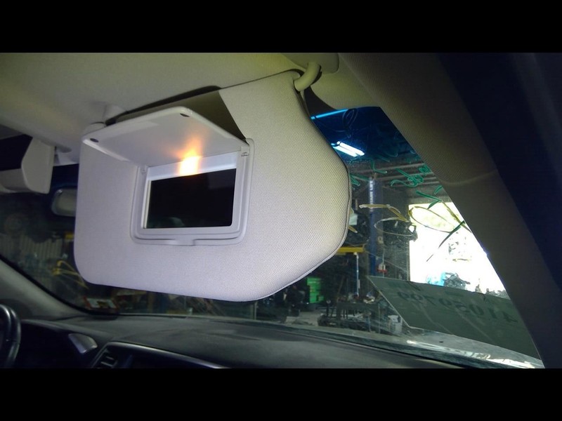 Passenger Sun Visor Illuminated Thru 09/30/18 Fits 14-19 INFINITI QX60 1605554