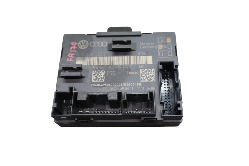 11-14 Volkswagen VW Touareg Front Right Side Door Control Module Unit ECU Oem