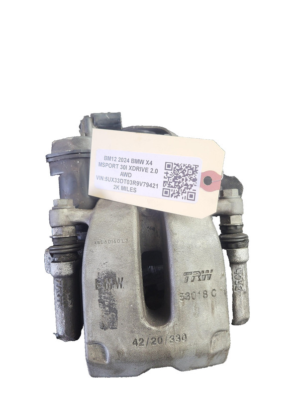 2019-2025 Bmw X4 30i Left Driver Rear Brake Caliper 2.0L AWD 2k OEM
