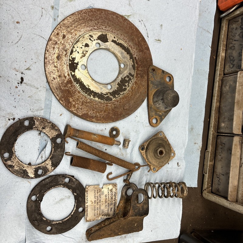 1970’s Vintage Harley Davidson AMC Golf Cart Misc Hardware Motor Mount