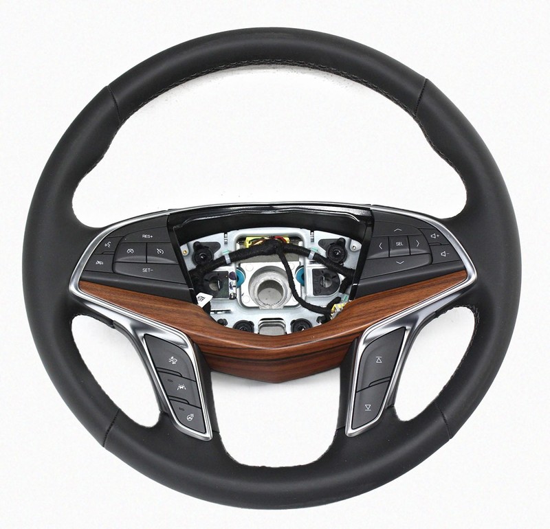 OEM Steering Wheel Base For Cadillac XT5 Premium Luxury Jet Black 85082485