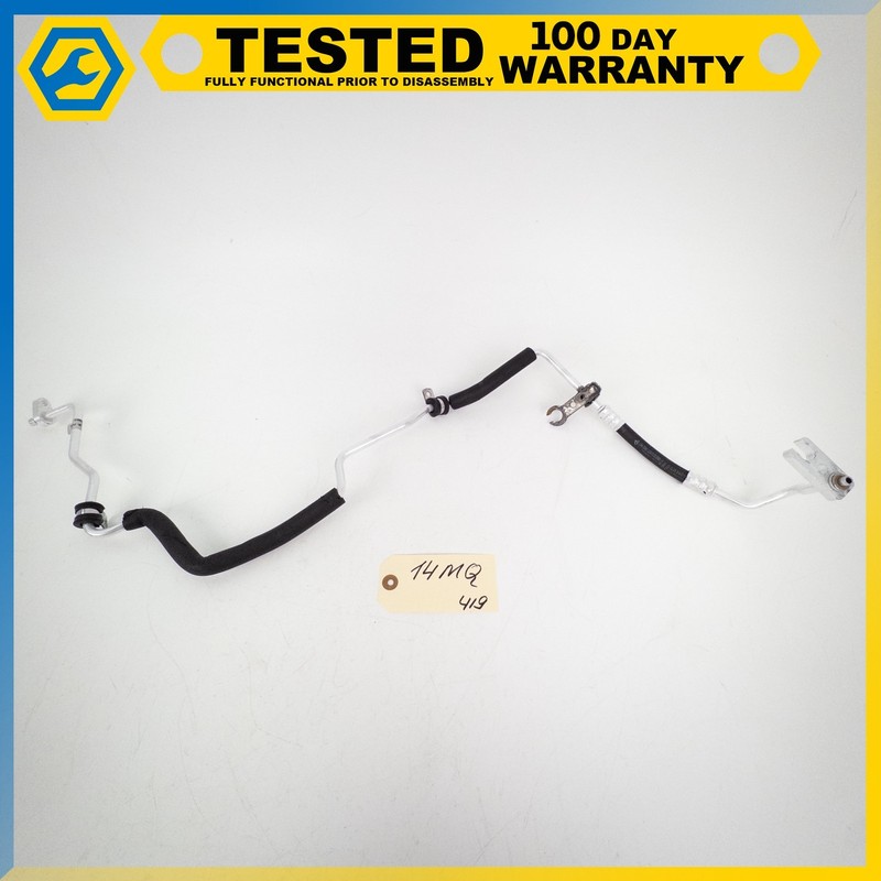 14-19 MASERATI QUATTROPORTE GHIBLI AC AIR CONDITION CONDENSER HOSE TUBE PIPE OEM