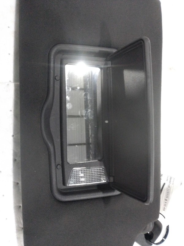 2011 Ford F150 Pickup Black Used Sun Visor OEM Part #389313 NJ25-22476-564734