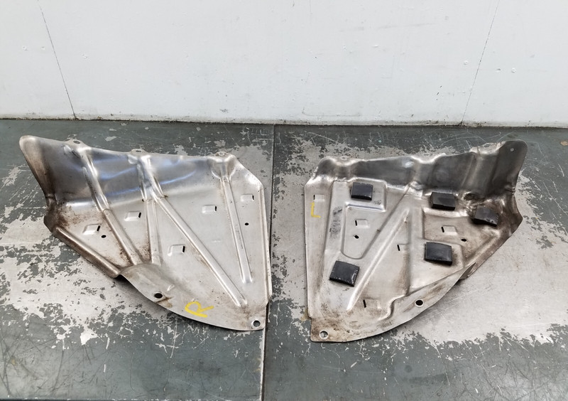 2012 Chevy Corvette C6 Fuel Tank Skid Plates #6296 G5
