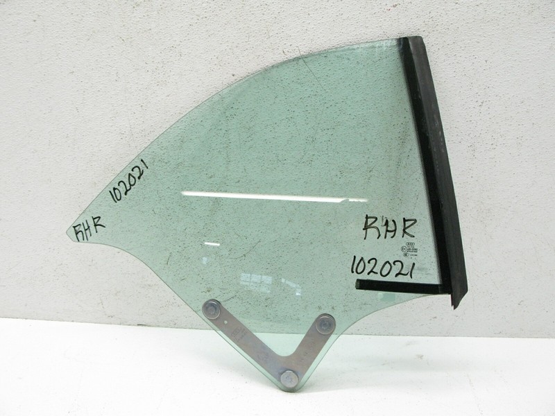 10-17 AUDI 8T A5 S5 RS5 CONVERTIBLE REAR PASSENGER WINDOW GLASS QUARTER 102021