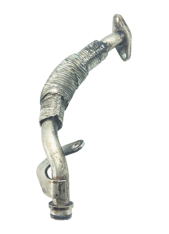 07-13 BMW 335i Oil Pipe Outlet Tube Supply Hose Line OEM 7562800