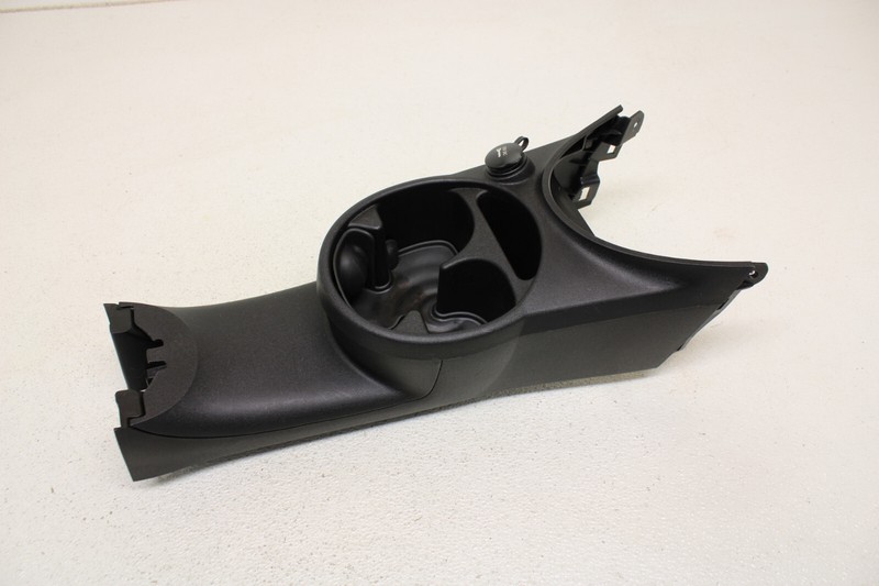 Fiat 500 Black Front Center Console PanelW Cupholders Abarth Oem 2013-2014