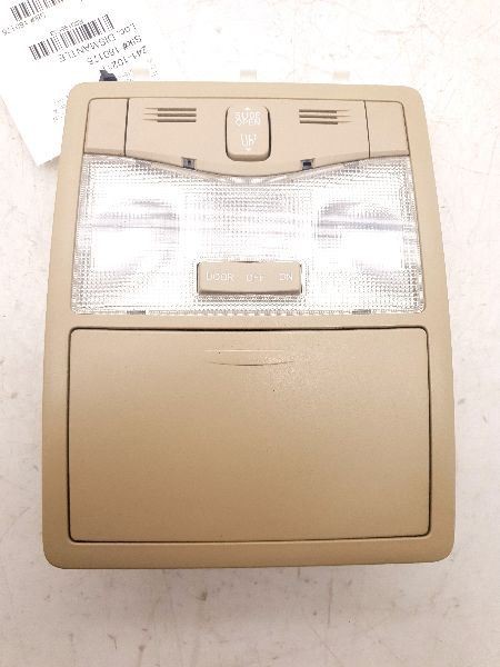 05-07 TOYOTA AVALON XLS BEIGE FRONT OVERHEAD ROOF CONSOLE ASSEMBLY