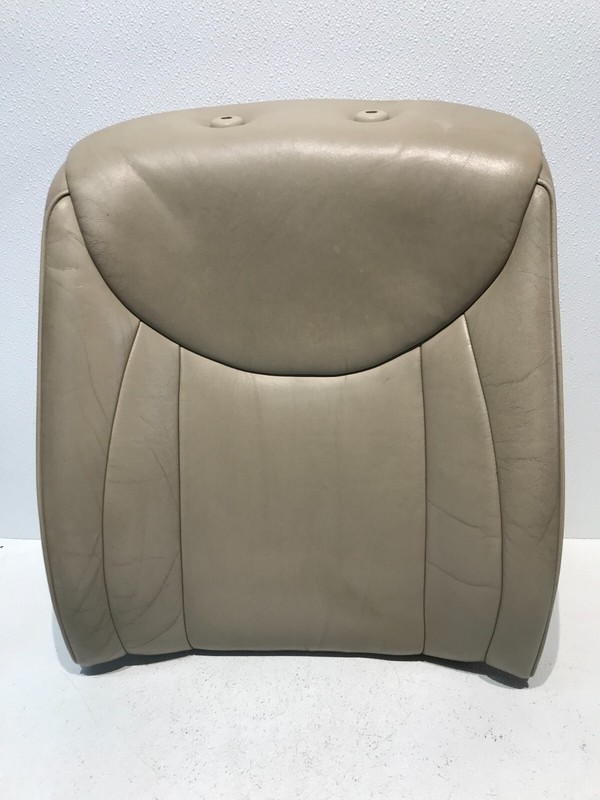 01-06 LS430 Leather Power Seat Front Passenger Right Upper Cushion Beige LK04