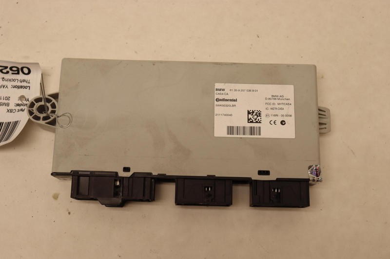 2011-2013 BMW 535I F10 THEFT LOCKING KEYLESS ALARM CONTROL MODULE UNIT OEM